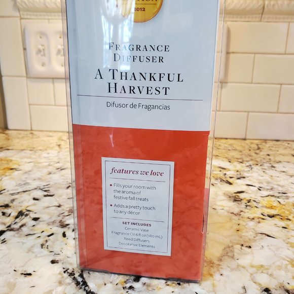 Fragrance Diffuser Oil Vase Harvest, Pumpkin, Ginger Better Homes - Picture 5 of 11